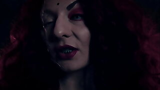 CEI cum eating instructions - compilation solo video FemDom POV - fetish Thistledown Arya Grander